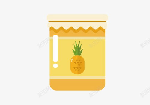 热带风情灵感 菠萝平面创意与PNG素材设计指南